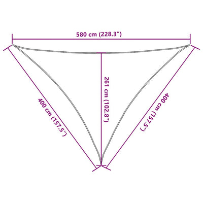 Aurinkopurje 160 g/m² oranssi 4x4x5,8 m HDPE
