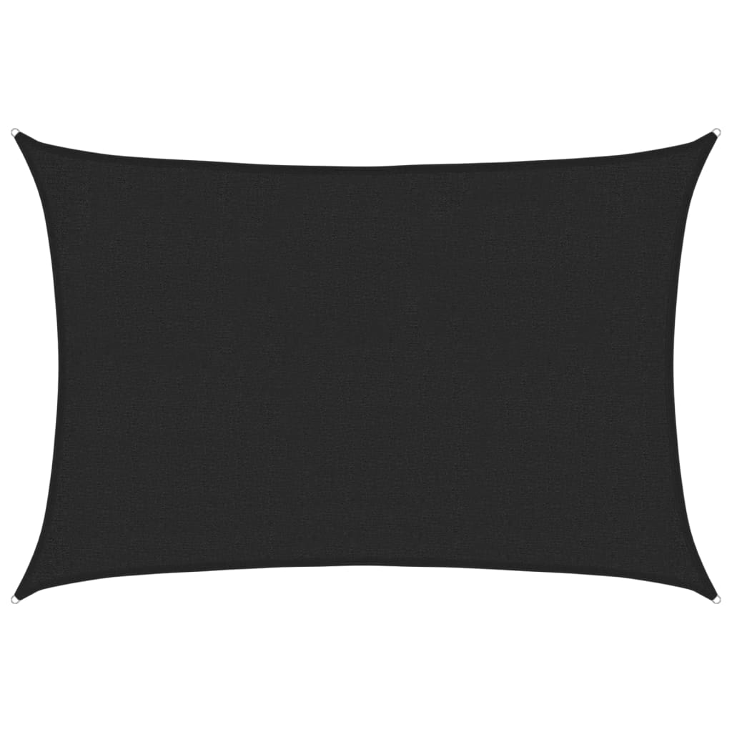 Aurinkopurje 160 g/m² musta 2x2,5 m HDPE