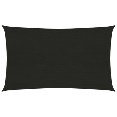 Aurinkopurje 160 g/m² musta 2,5x5 m HDPE