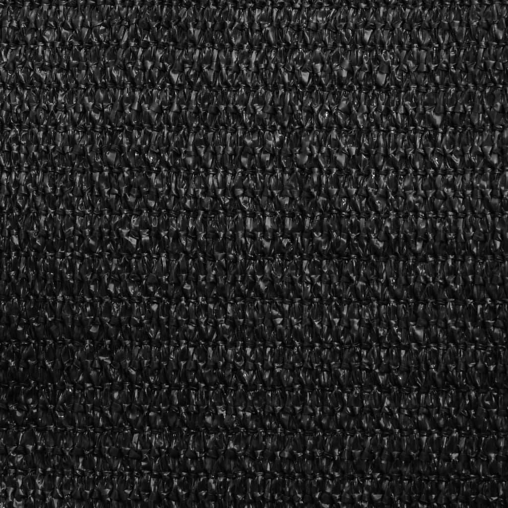 Musta aurinkopurje Cristodora 3,5x4,5 m (160 g/m² hdpe)