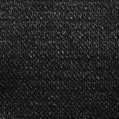Aurinkopurje 160 g/m² musta 4/5x3 m HDPE