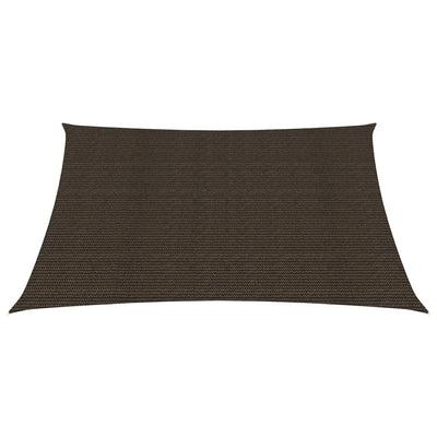 Aurinkopurje 160 g/m² ruskea 2,5x3 m HDPE