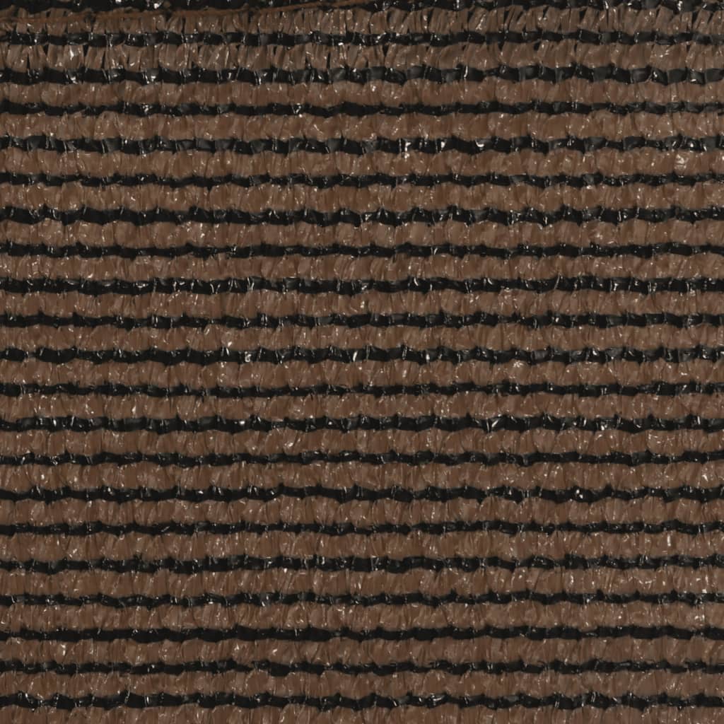 Ruskea aurinkopurje Cristodora 3x6 m (160 g/m² hdpe)