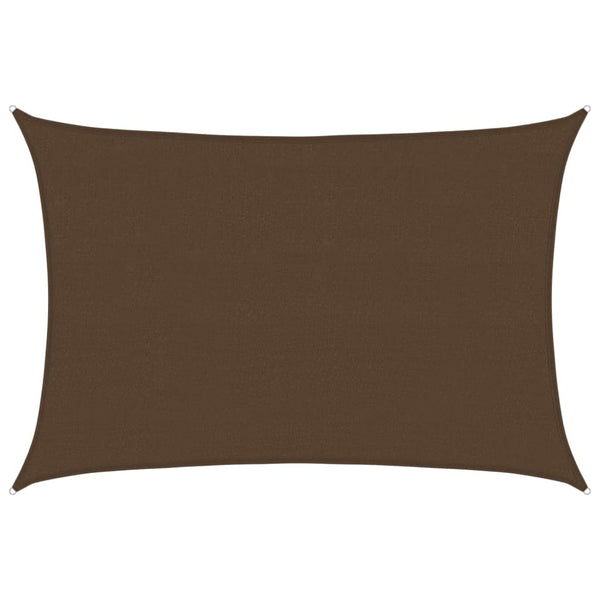 Aurinkopurje 160 g/m² ruskea 4x6 m HDPE