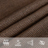 Aurinkopurje 160 g/m² ruskea 4x6 m HDPE