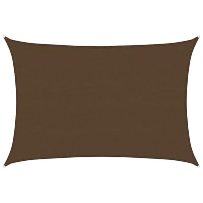 Aurinkopurje 160 g/m² ruskea 5x6 m HDPE