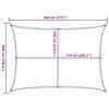 Aurinkopurje 160 g/m² ruskea 6x8 m HDPE