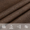 Aurinkopurje 160 g/m² ruskea 2,5x2,5x3,5 m HDPE