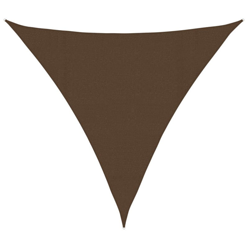 Ruskea aurinkopurje Epamimondas 4x4x4 m (160 g/m² hdpe)