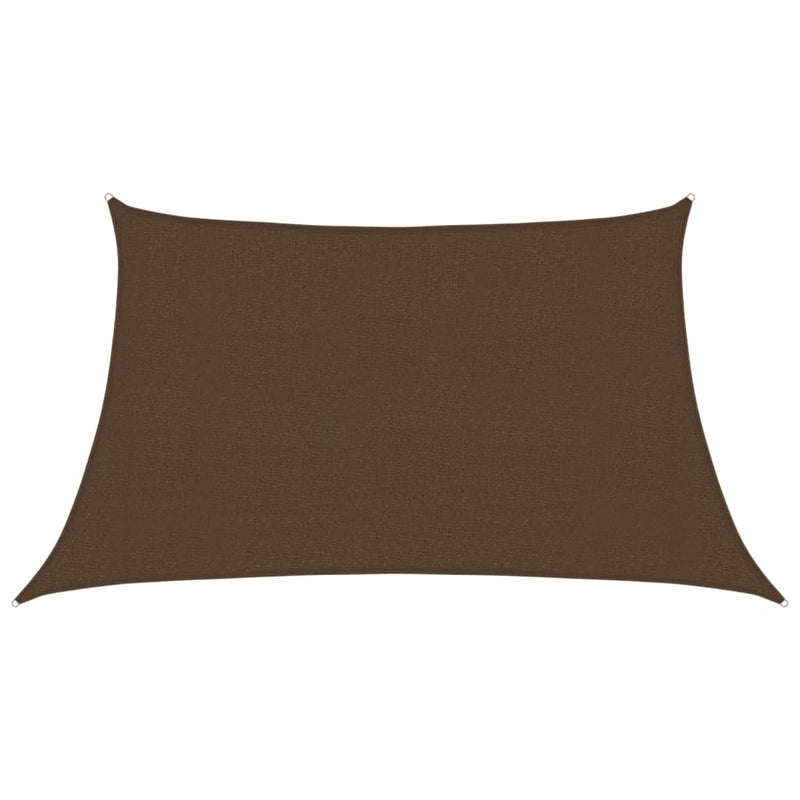 Ruskea aurinkopurje Tudosi 3/4x2 m (160 g/m² hdpe)