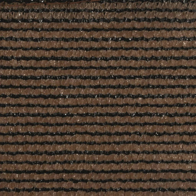 Aurinkopurje 160 g/m² ruskea 3/4x3 m HDPE