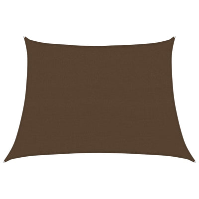 Aurinkopurje 160 g/m² ruskea 4/5x3 m HDPE