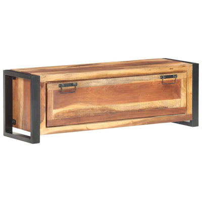 Kenkäkaappi 120x35x40 cm massiivipuu