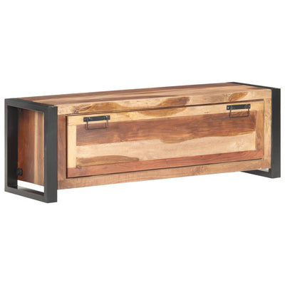 Kenkäkaappi 120x35x40 cm massiivipuu