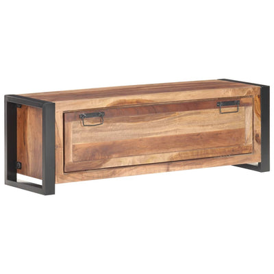 Kenkäkaappi 120x35x40 cm massiivipuu