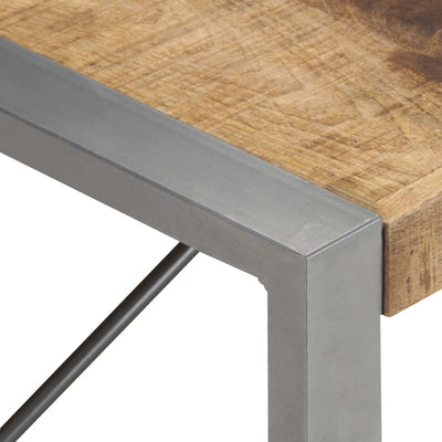 Sohvapöytä 180x90x40 cm karkea mangopuu