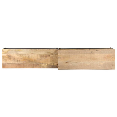 TV-taso 180x30x50 cm karkea mangopuu