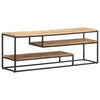 TV-taso 130x30x45 cm karkea mangopuu