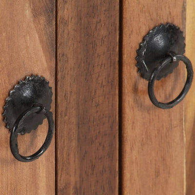 Senkki 172x35x80 cm täysi akaasiapuu hunajaviimeistelyllä