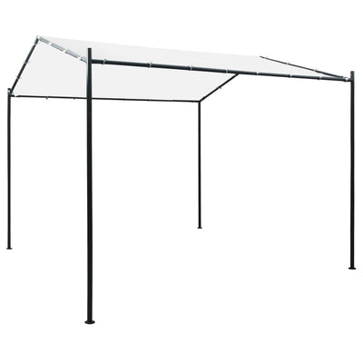 Huvimaja 3x3x2,6 m valkoinen 180 g/m²