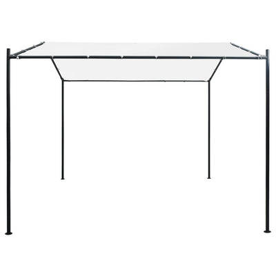 Huvimaja 3x3x2,6 m valkoinen 180 g/m²