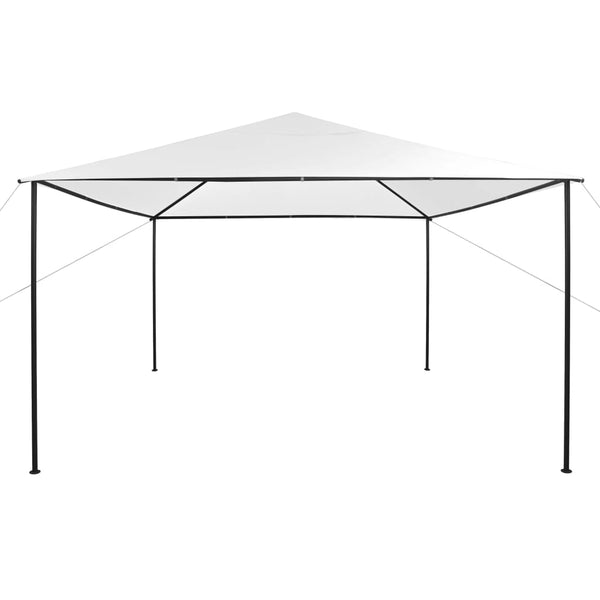 Valkoinen huvimaja Omirbec 4x4x3 m (180 g/m²)