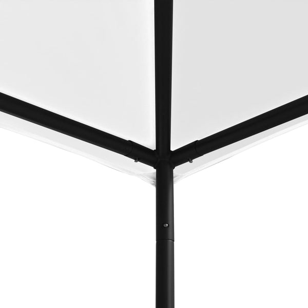 Valkoinen huvimaja Omirbec 4x4x3 m (180 g/m²)