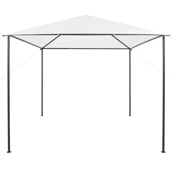 Valkoinen huvimaja Omirbec 3x3x2,9 m (180 g/m²)