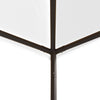 Valkoinen huvimaja Omirbec 3x3x2,9 m (180 g/m²)