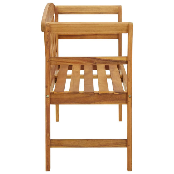 Puutarhapenkki 120 cm täysi akaasiapuu