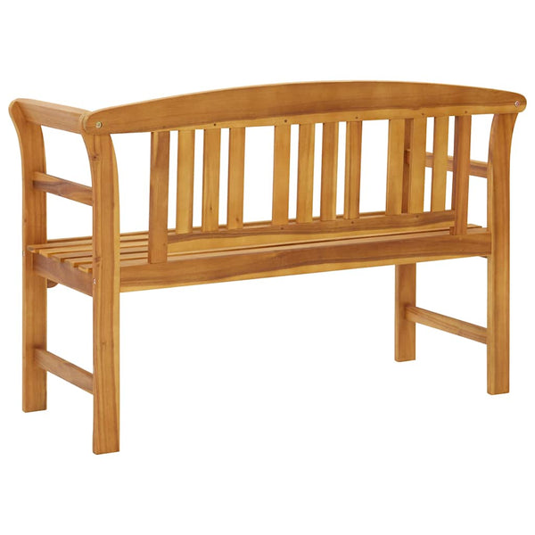 Puutarhapenkki 120 cm täysi akaasiapuu