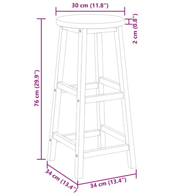 Baarijakkarat Becheriu (6 kpl akaasiapuu)