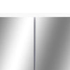 LED kylpyhuoneen peilikaappi valkoinen 80x15x60 cm MDF