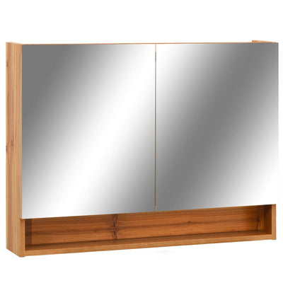 LED kylpyhuoneen peilikaappi tammi 80x15x60 cm MDF