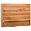 LED kylpyhuoneen peilikaappi tammi 80x15x60 cm MDF