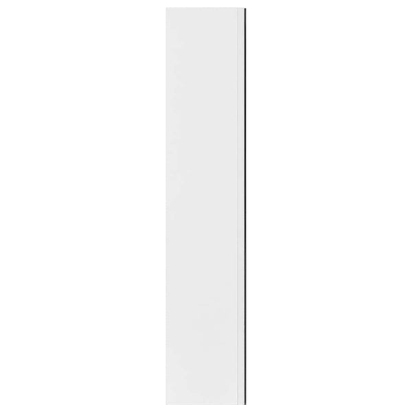 Kylpyhuoneen peilikaappi valkoinen 60x15x75 cm MDF