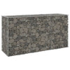 Gabion-kivikori kansilla galvanoitu teräs 900x30x50 cm