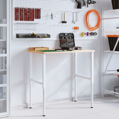 Harmaa säädettävät työpöydän rungot Vanuta 55x(69-95,5)cm (2kpl metalli)