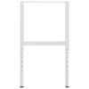 Harmaa säädettävät työpöydän rungot Vanuta 55x(69-95,5)cm (2kpl metalli)
