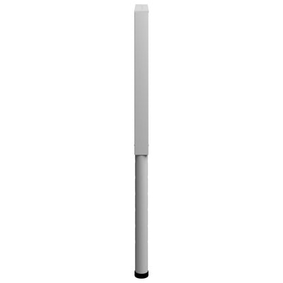 Säädettävät työpöydän rungot 2kpl metalli 55x(69-95,5) cm harmaa