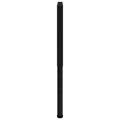 Säädettävät työpöydän rungot 2kpl metalli 85x(69-95,5) cm musta
