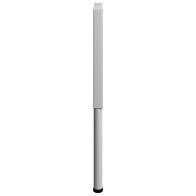 Säädettävät työpöydän rungot 2kpl metalli 85x(69-95,5) cm harmaa