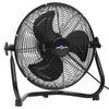 Lattiatuuletin 3 nopeutta 60 cm 115,2 W musta