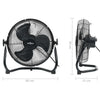 Lattiatuuletin 3 nopeutta 60 cm 115,2 W musta