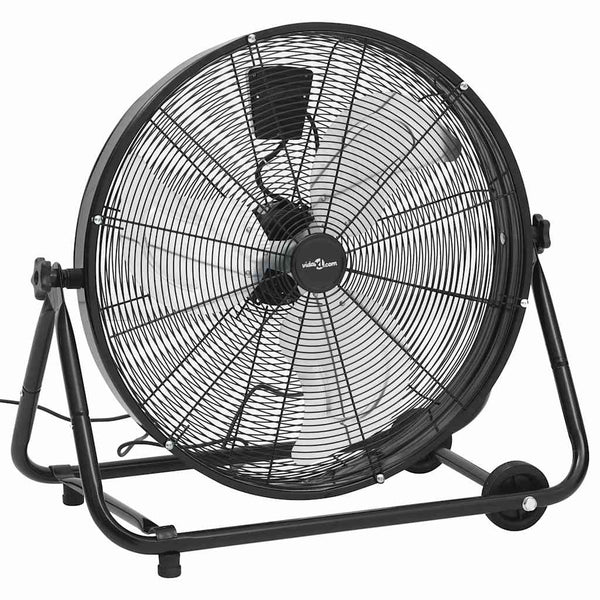 Teollisuuden rumputuuletin 60 cm 172,5 W musta