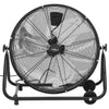 Teollisuuden rumputuuletin 60 cm 172,5 W musta