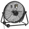 Teollisuuden rumputuuletin 60 cm 172,5 W musta