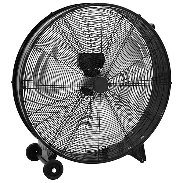 Teollisuuden rumputuuletin 77 cm 187,7 W musta