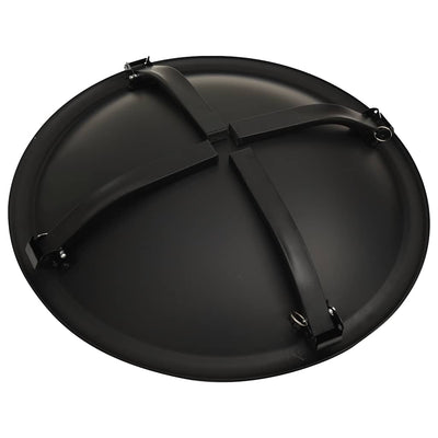 Teräs 2-in-1 tulimalja/grilli ja hiilihanko Milford 56x56x49cm