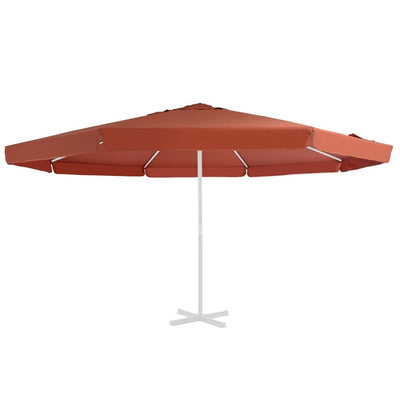 Aurinkovarjon vaihtokangas terrakotta 500 cm